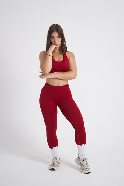 ORIGIN SCULPT LEGGING CLARET