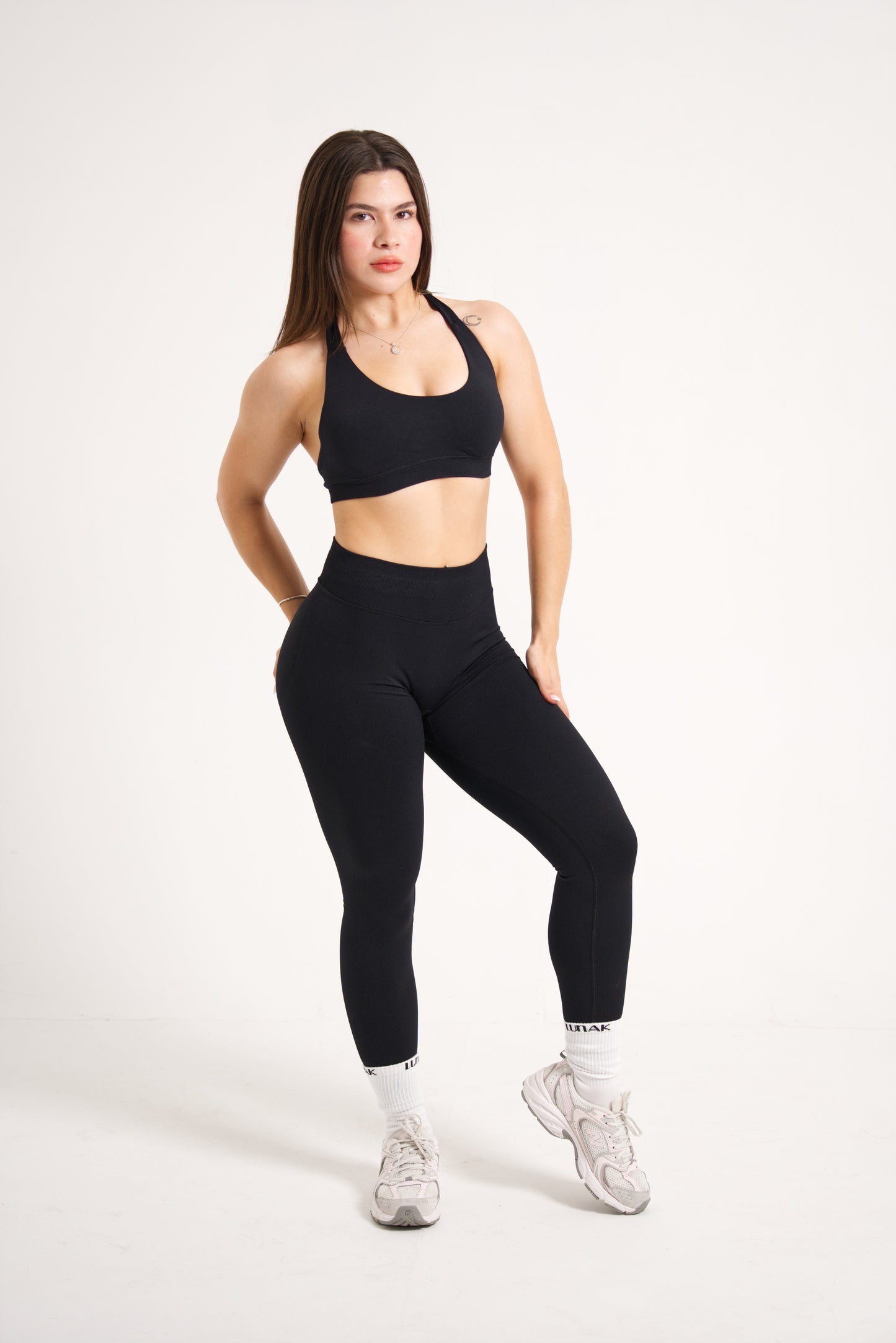 ORIGIN HALTER TOP MIDNIGHT